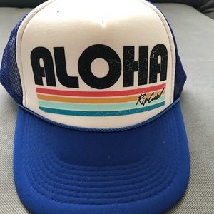 Cute Blue ‘Aloha’ Hat by Rip Curl!